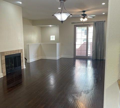 Dining & living room area view from kitchen