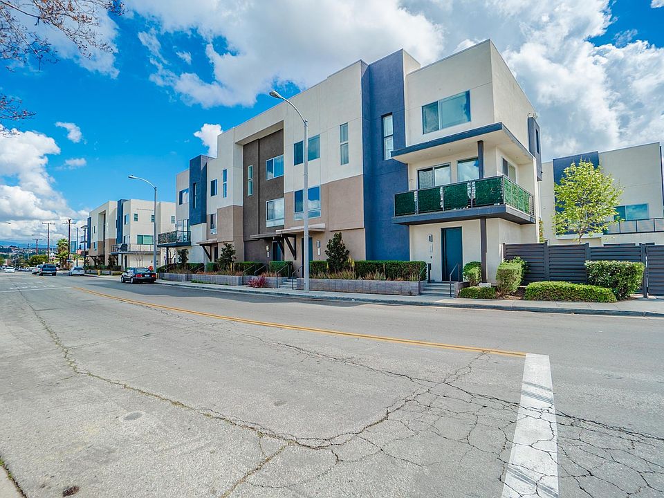 Front entrance of building.