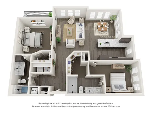 Floor plan C2