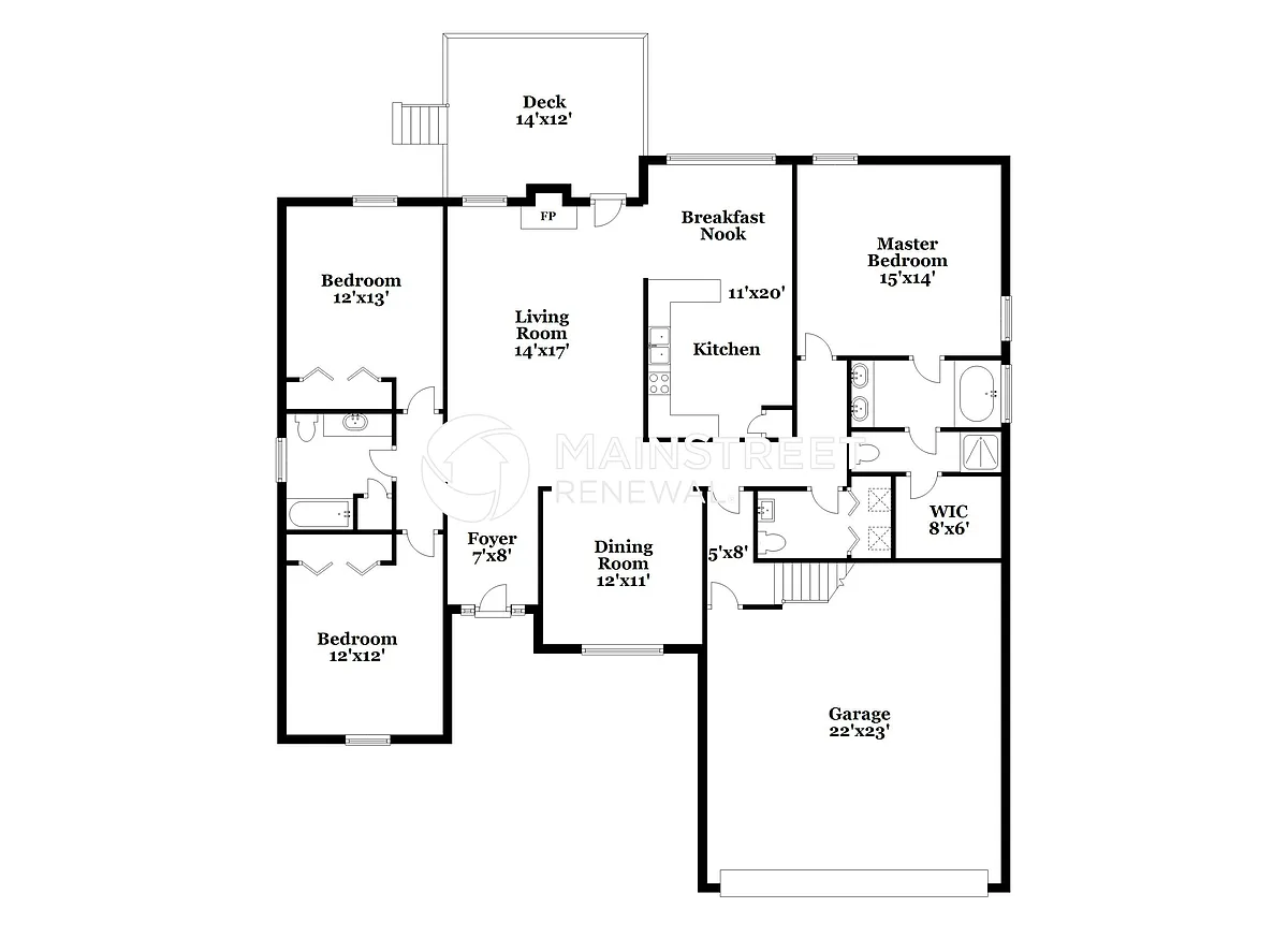 Floor Plan - 4420 Benchmark Dr