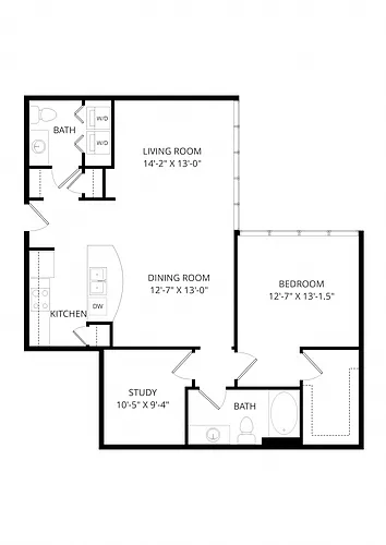 Floor plan Bradfield