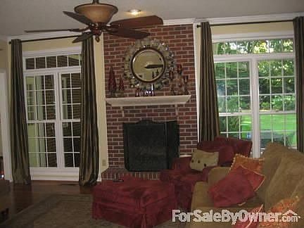 Family Room
						:
						Large family room with built in bookshelves and gas fireplace.