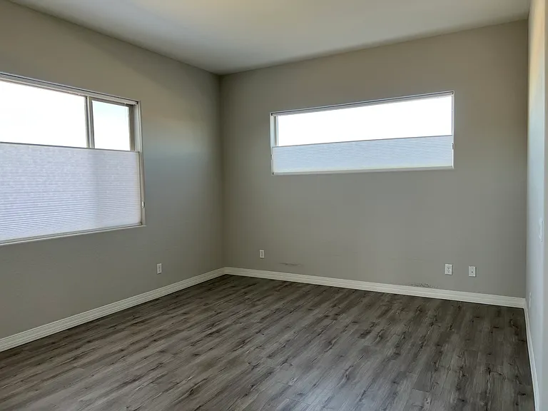 Shades raise from the top & bottom, as much light and privacy that you choose.