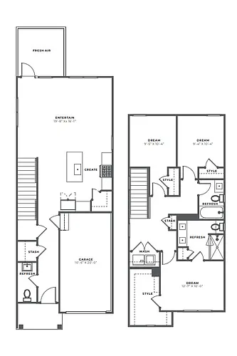 Floor plan Plan A - Alt