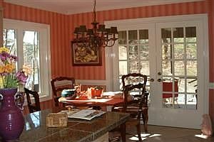 Kitchen overlooking Lake