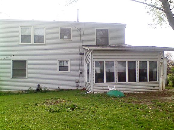 rear of house