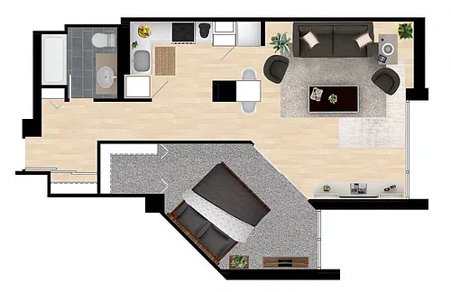 Floor plan Clark