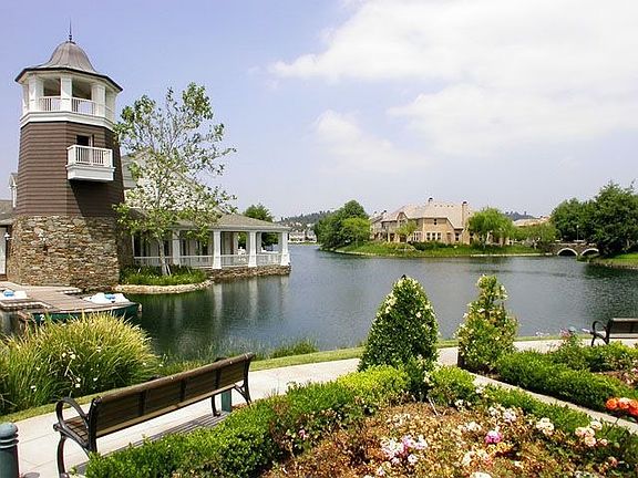 The lake is the crowning jewel of the community