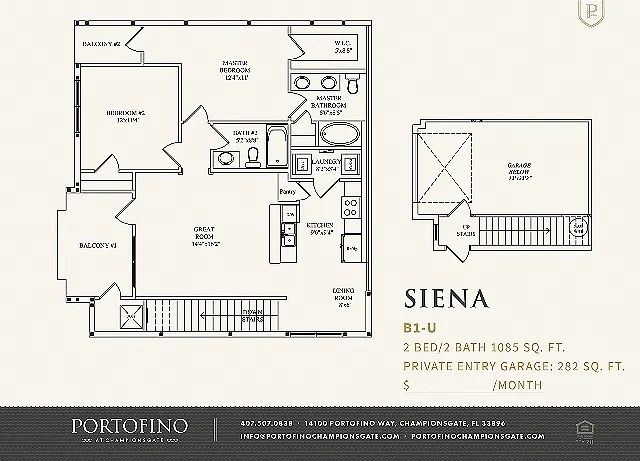 Siena Floor Plan Siena Floor Plan