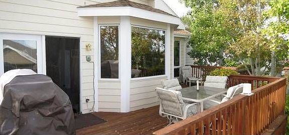Back deck