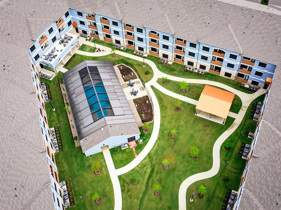 Courtyard Aerial View