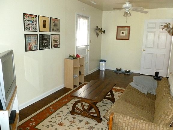 den has side door to outside