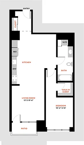 Floor plan Plan 1V