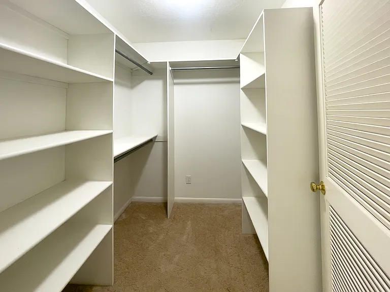 Large walk-in closets in each upstairs bedroom