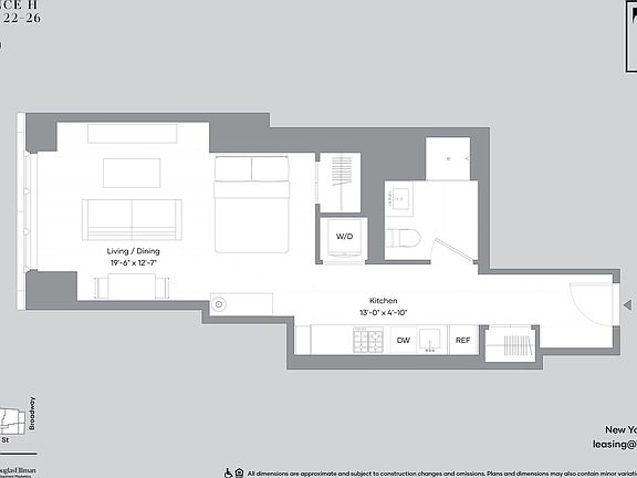 2nd image of 7 Dey St #23H
