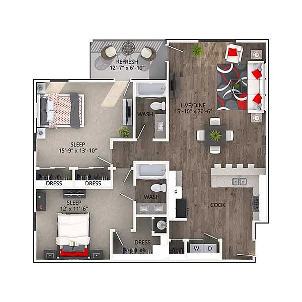 Floor plan Frisco