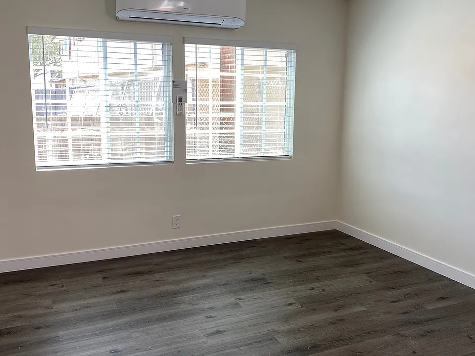 Living room with A/C