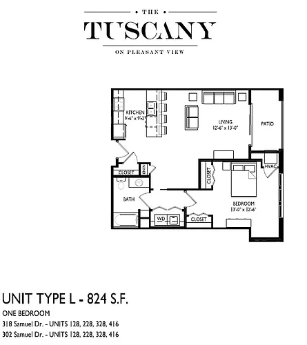 Floor plan Type L