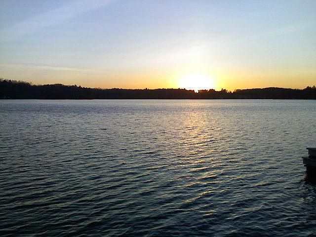 Crystal Pond at Sunset