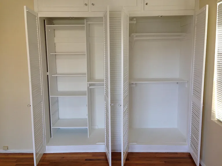 front bedroom closets