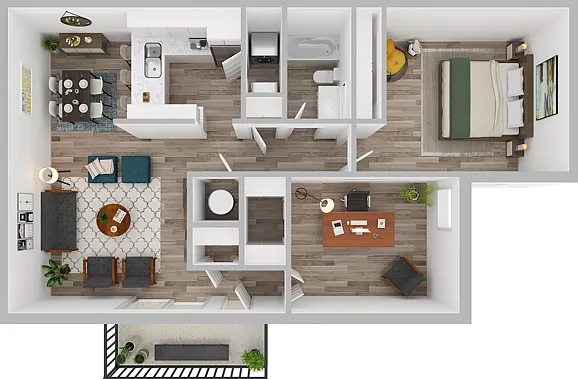 1 Bedroom | 1 Bath | 850 SF 1 Bedroom | 1 Bath | 850 SF