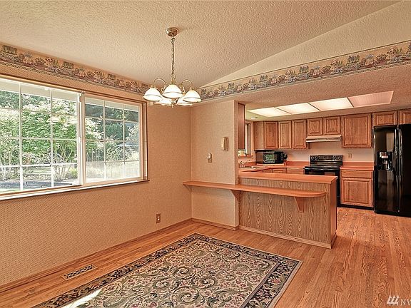 Kitchen with eating space.