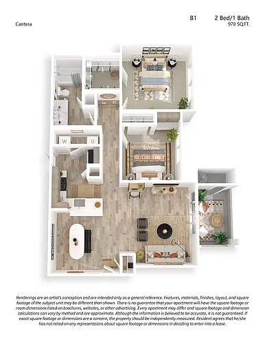Floor plan B1
