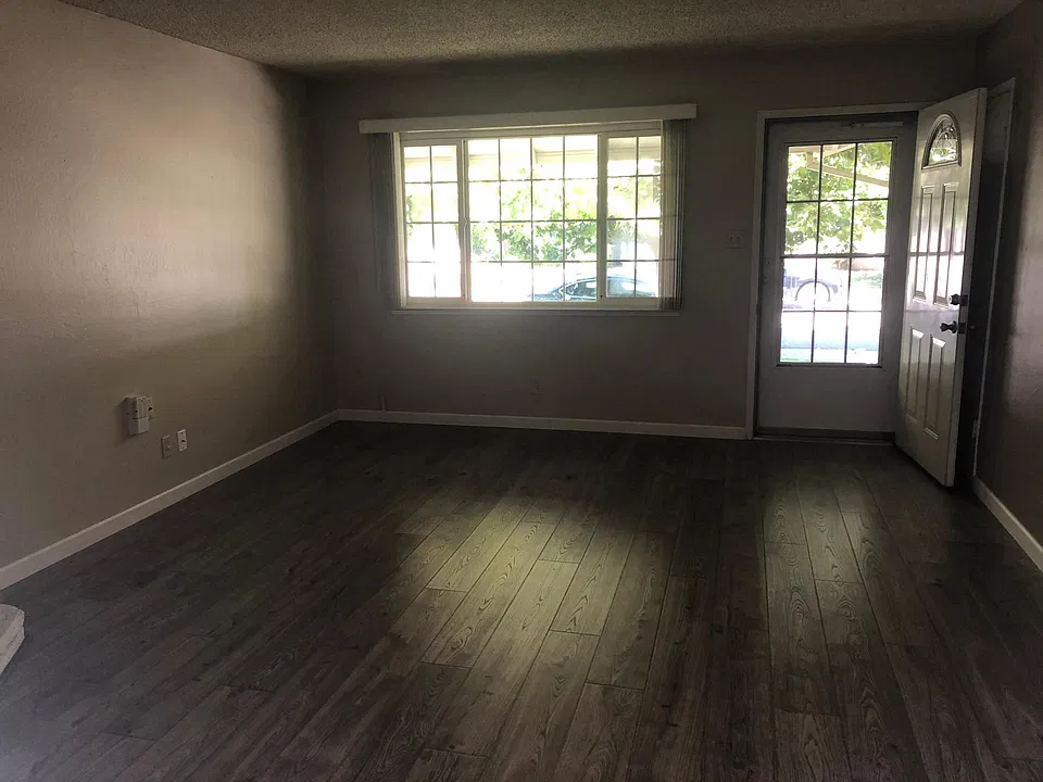 Living room front door.
