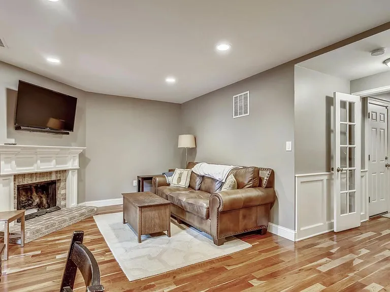 Lower level living room