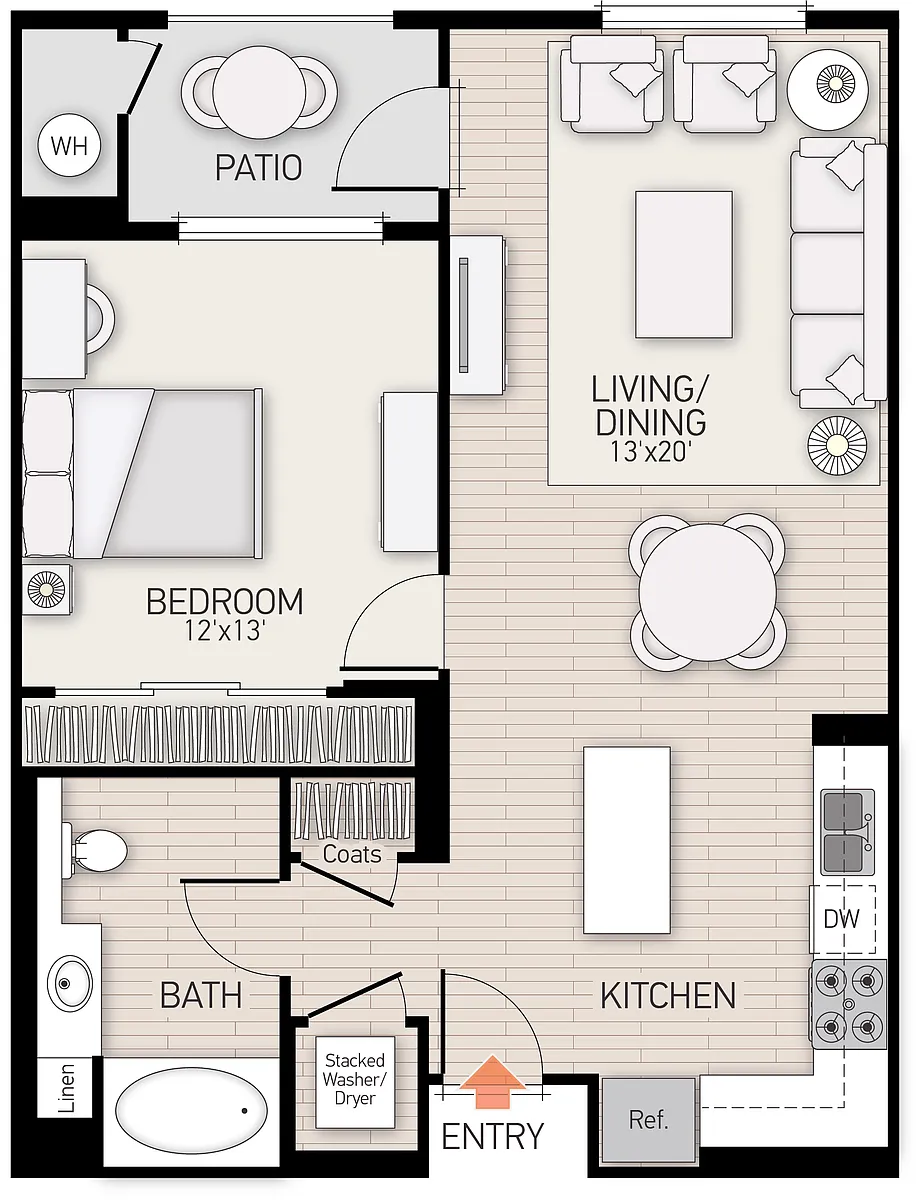 Floor plan Delrey - Plan 18
