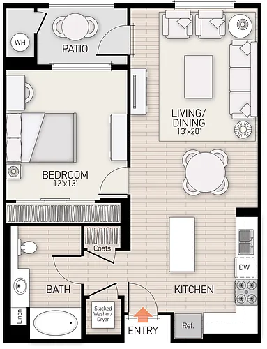 Floor plan Delrey - Plan 18