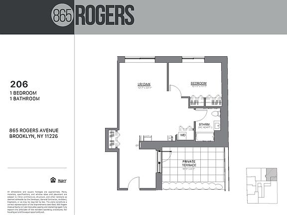 2nd image of 865 Rogers Ave APT 206