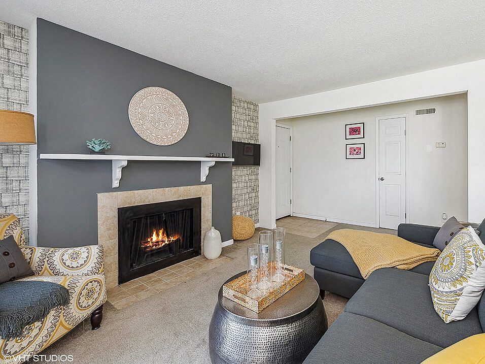 Wood Burning Fireplace