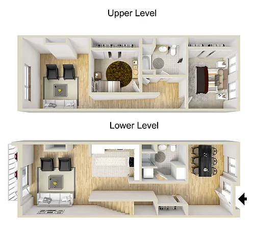 Floor plan Townhome