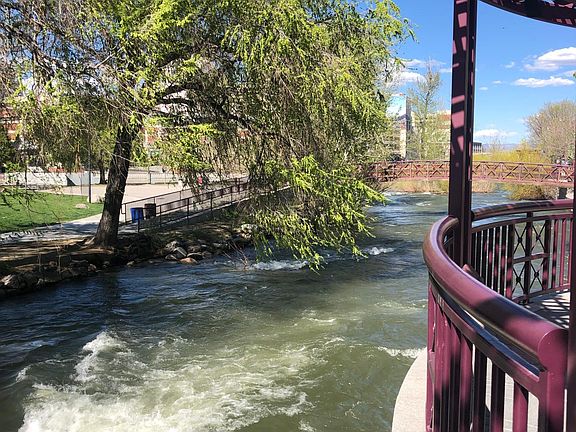 The view from Island Avenue in front of Park Tower