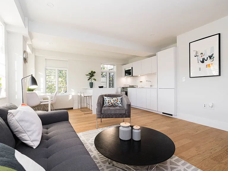 open living room with lots of natural light and great views