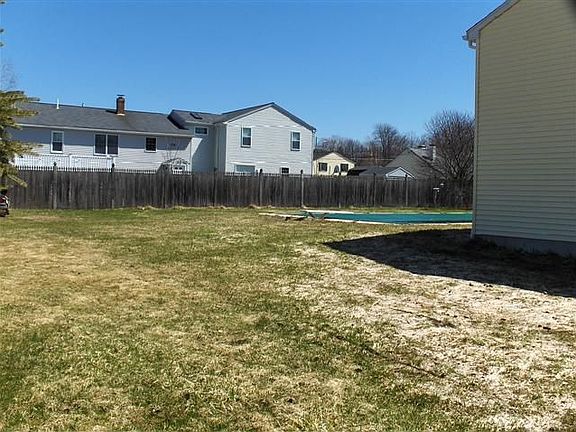Back yard with in-ground pool