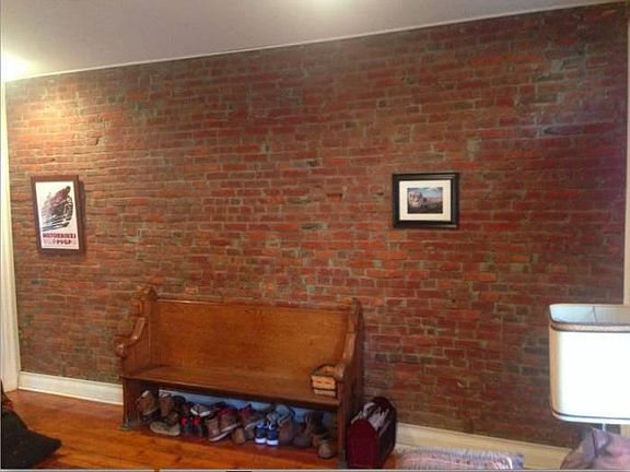 Exposed brick in LR
