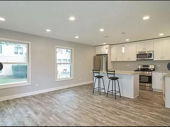Living Room & Kitchen Area