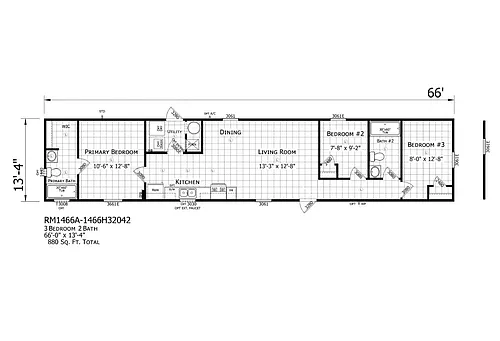 Floor plan Mobile Home