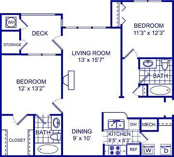 Floor plan Piedmont