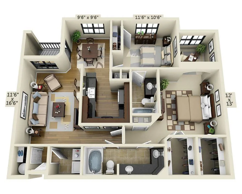 Floor plan McKinney
