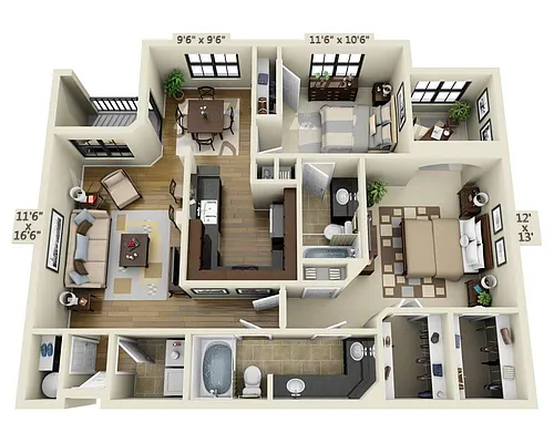 Floor plan McKinney