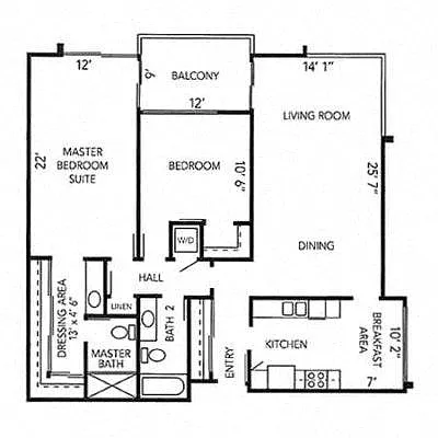 Floor plan Plan B