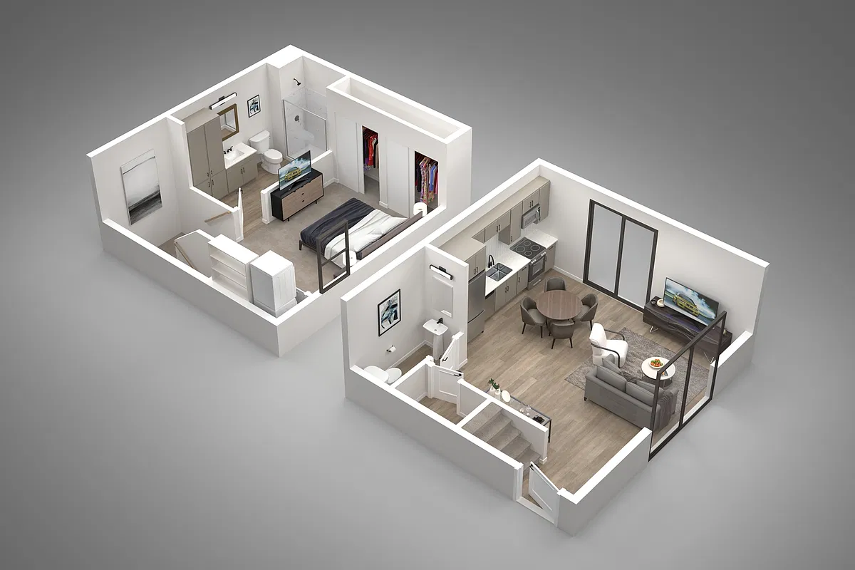 Floor plan 1C