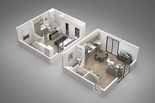 Floor plan 1C