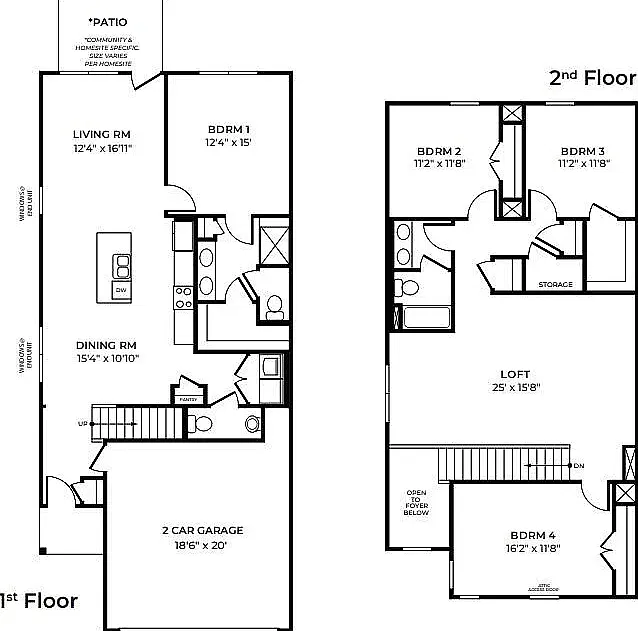 4 bed, 2.5 bath, 2240 sqft, $2,175 — Photo 4