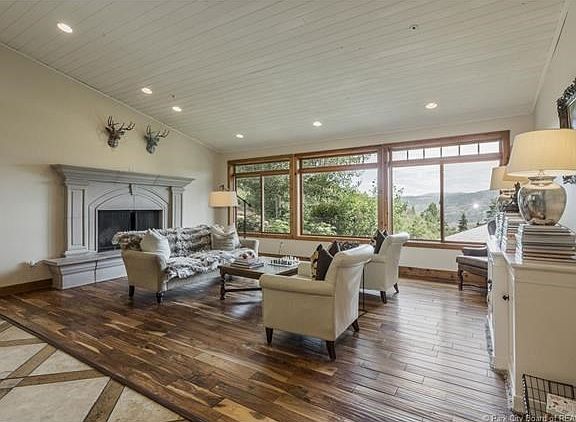 Views over to Jeremy Ranch Mountainside