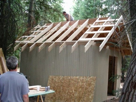 Building the pump house