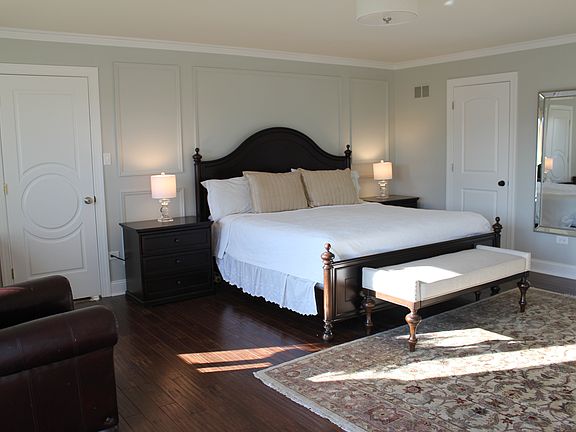 Luxurious master bedroom